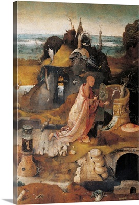 Hermit Saints Triptych, By Hieronymus Bosch, Doges Palace, Venice, Italy