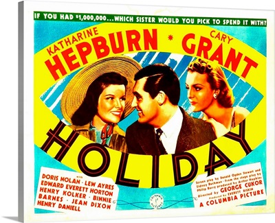 Holiday - Vintage Movie Poster