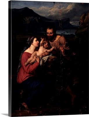Holy Family, By Giovanni Darif, 1823