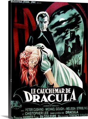 Horror Of Dracula - Vintage Movie Poster (French)