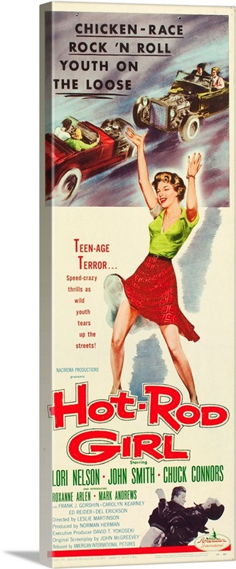 Illustration Teen age Vintage Poster