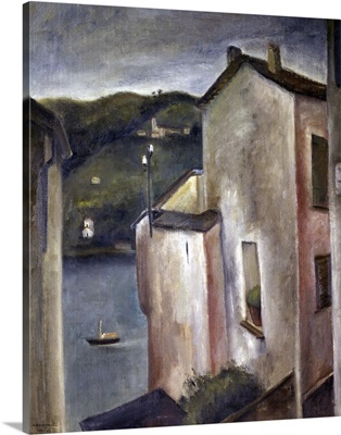 Houses On The Lake, By Canegrati Amerigo, 1929