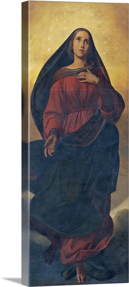Molmenti Pompeo Marino, Immaculate Conception, 1854, 19th Century, canvas, Italy, Veneto, Malo, Vicenza, Cathedral, (61922...