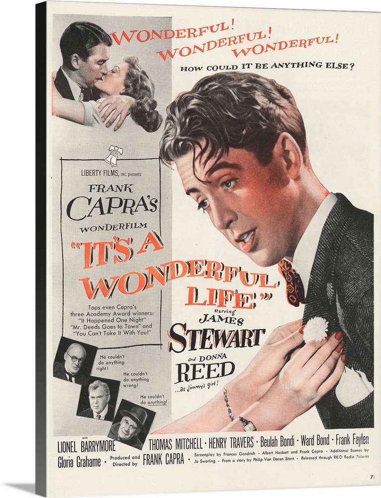 Its A Wonderful Life, 1940s, USA James Stewart.