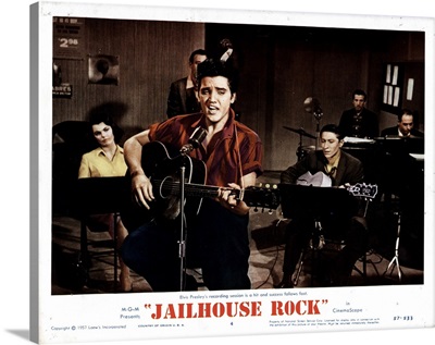 Jailhouse Rock, Judy Tyler, Elvis Presley, 1957