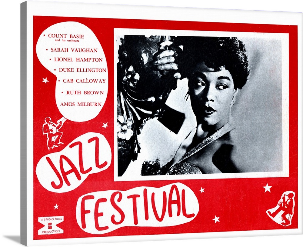Jazz Festival, Sarah Vaughan, 1956.