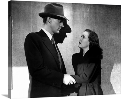 Joseph Cotten and Teresa Wright in Shadow Of A Doubt - Movie Still