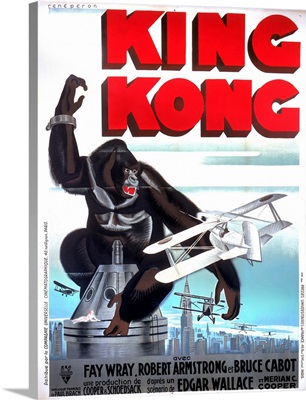 King Kong, French Poster Art, 1933
