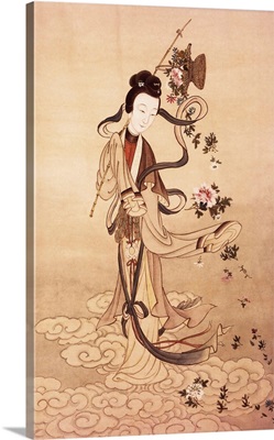 Ksien-Ku, one of the Pa Hsien, the Eight Immortals of Taoism