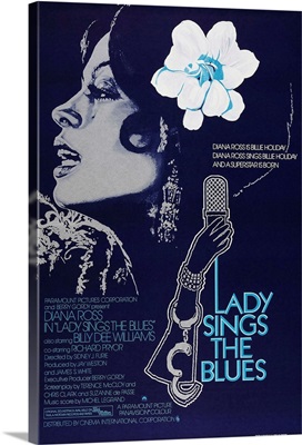 Lady Sings The Blues, British Poster, Diana Ross, 1972