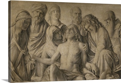 Lamentation Over the Dead Christ, Renaissance drawing by Giovanni Bellini, 1500