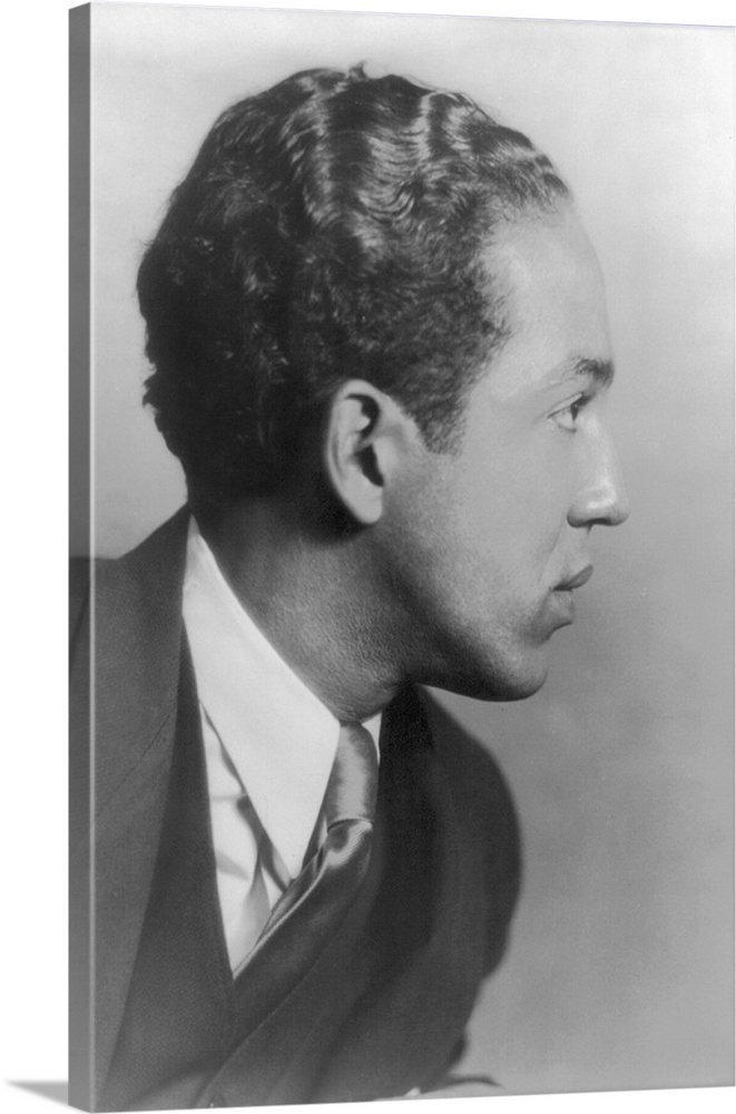 Langston Hughes, African American poet, novelist, playwright, and journalist, ca. 1930.