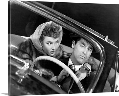 Laraine Day and Cary Grant in Mr. Lucky - Movie Still