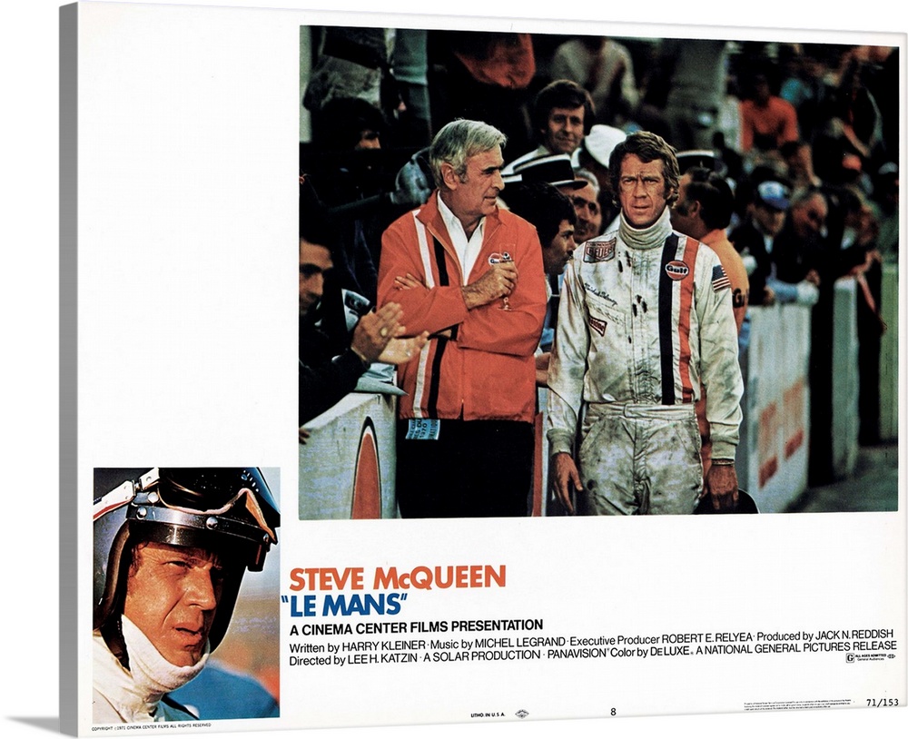 Le Mans, Steve Mcqueen, 1971.