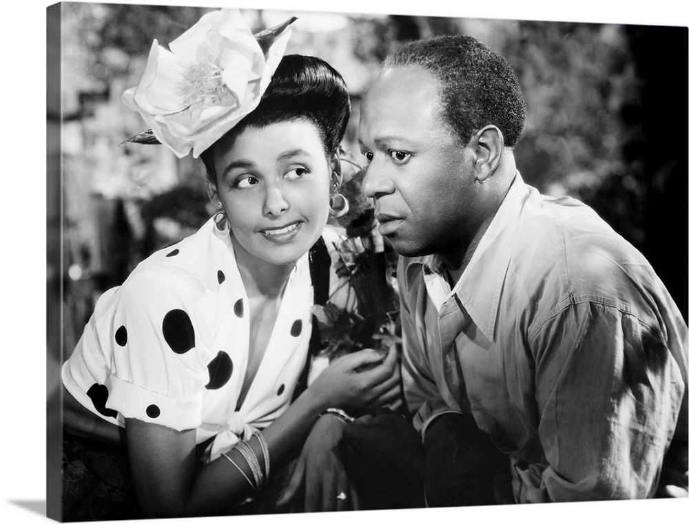 Lena Horne and Eddie 'Rochester' Anderson in Cabin In The Sky - Movie Still