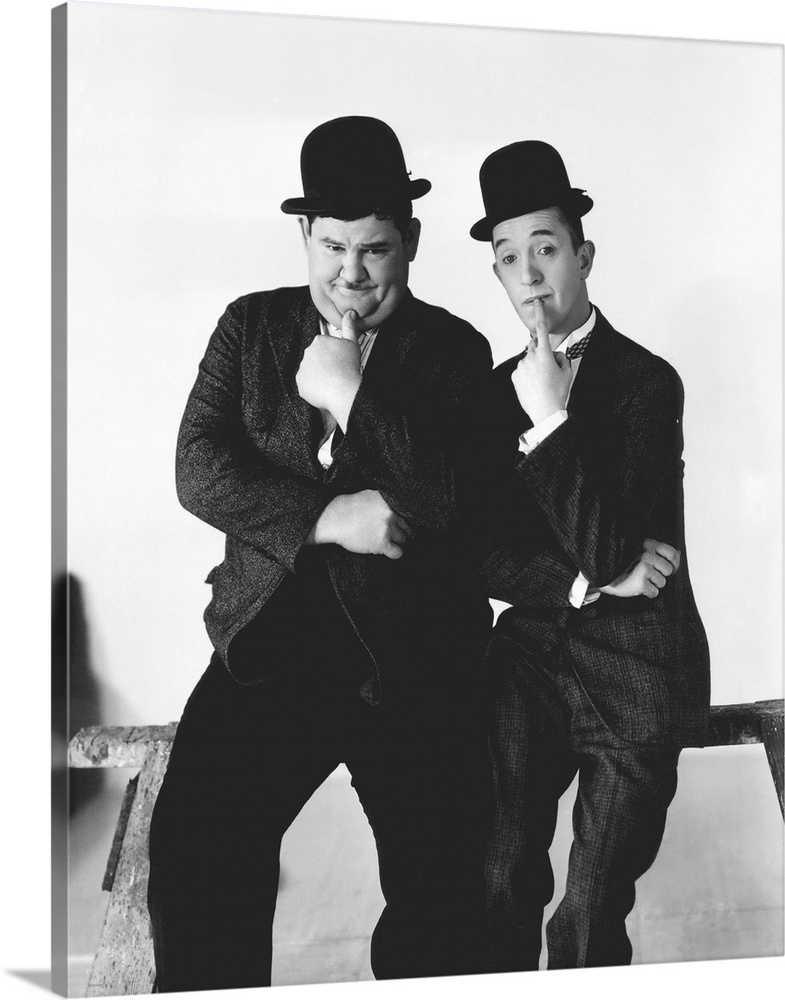 LIBERTY, from left: Oliver Hardy, Stan Laurel, 1929