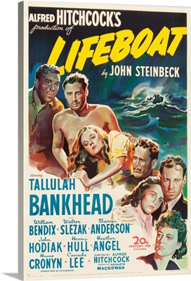 Lifeboat - Vintage Movie Poster
