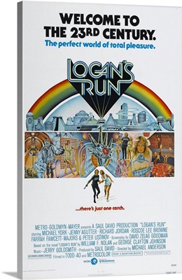 Logan's Run - Vintage Movie Poster