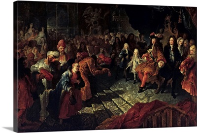 Louis XIV Receiving the Persian Ambassador at Versailles, Feb, 19, 1715