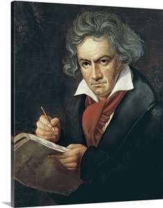 Ludwig van Beethoven by Joseph Karl Stieler image thumbnail