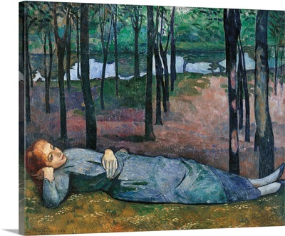 Madeleine In The Bois D'Amour, 1888. Musee D'Orsay, Paris, France