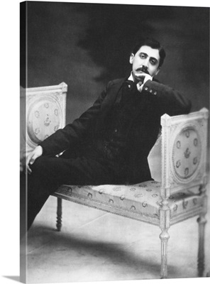 Marcel Proust, French writer in 1900 near age 30