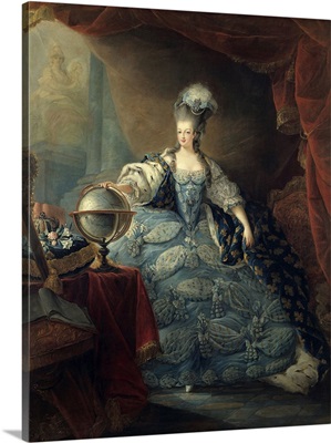 Marie Antoinette, Queen of France with Globe, 1775