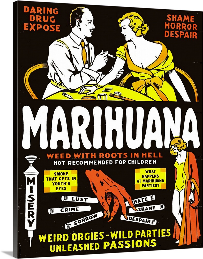 MARIHUANA, (aka MARIHUANA, THE WEED WITH ROOTS IN HELL!), 1936