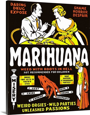 Marihuana - Vintage Movie Poster