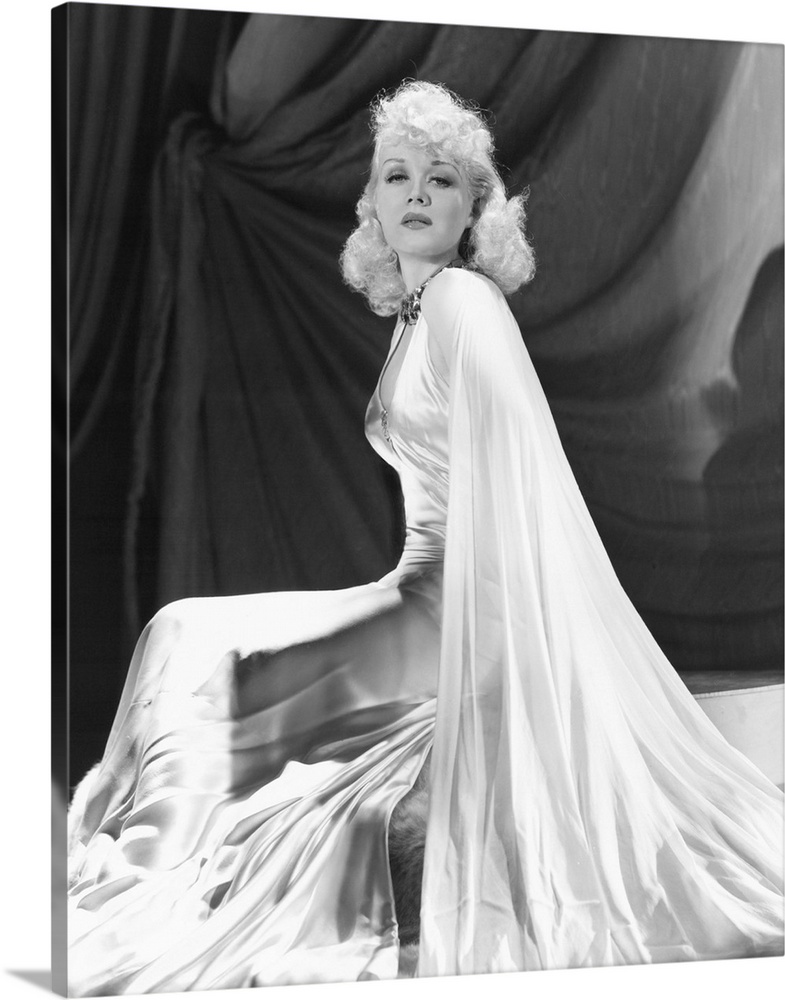 Black and white photograph of Marion Martin.