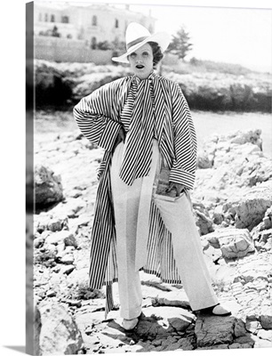 Marlene Dietrich, On Vacation At Cap D'Antibes, Summer 1933