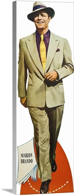 Marlon Brando in Guys And Dolls - Advertising Artwork