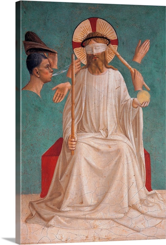 Mocking of Christ, By Fra Angelico Great Big Canvas
