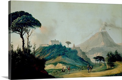 Monastery of Camaldoli in Torre del Greco, near Naples, Italy, 19th c.
