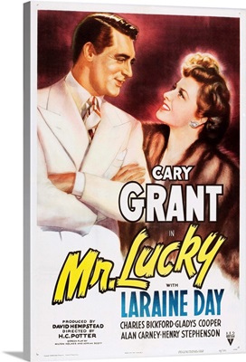 Mr. Lucky - Vintage Movie Poster