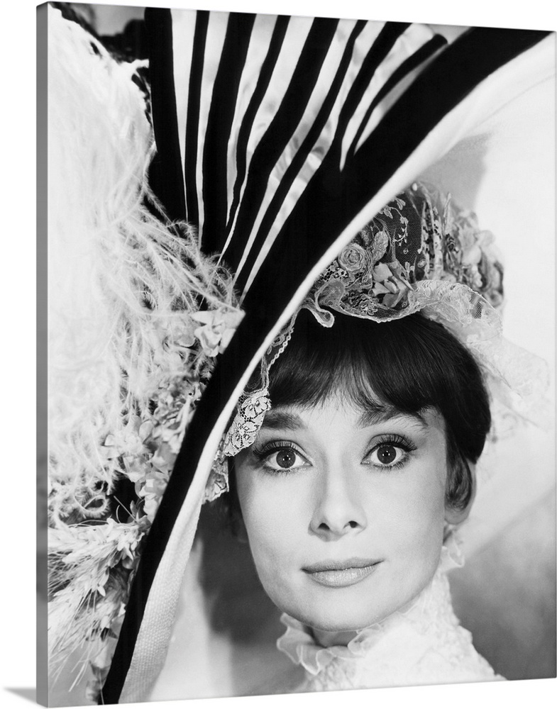 My Fair Lady, Audrey Hepburn - Vintage Publicity Photo, 1964