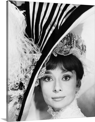 My Fair Lady, Audrey Hepburn - Vintage Publicity Photo, 1964