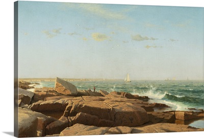 Narragansett Bay, by William Stanley Haseltine, 1864