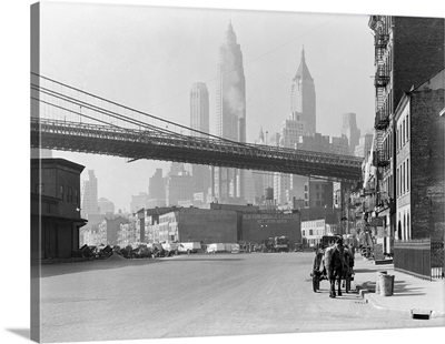 New Yokr City's South Street, Nov. 28, 1933