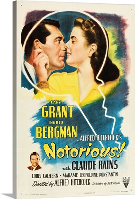 Notorious! - Vintage Movie Poster