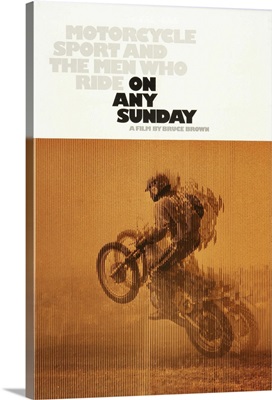 On Any Sunday - Vintage Movie Poster