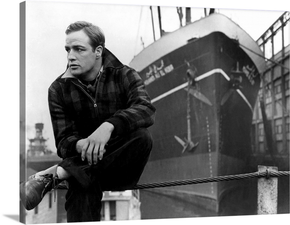 On The Waterfront, Marlon Brando, 1954.