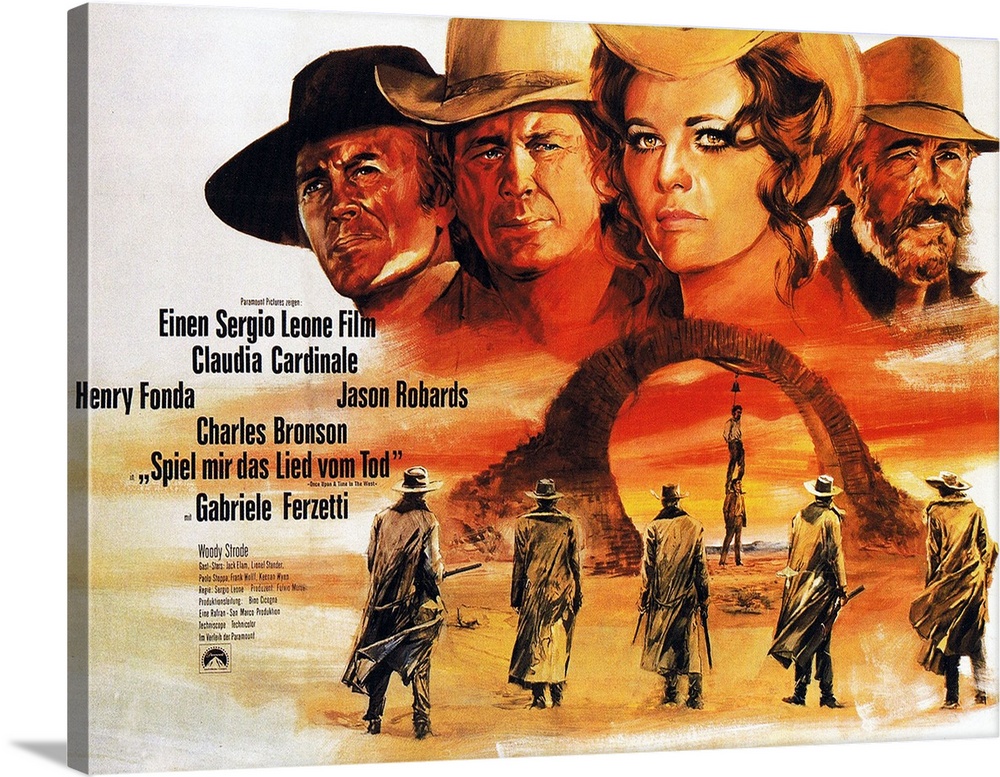 Once Upon A Time In The West, (AKA C'Era Una Volta Il West, AKA Spiel Mir Das Lied Vom Tod), Top From Left: Henry Fonda, C...