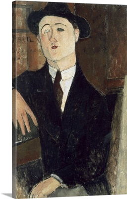 Paul Guillaume. 1916. By Amedeo Modigliani. Gallery of Modern Art. Milan, Italy