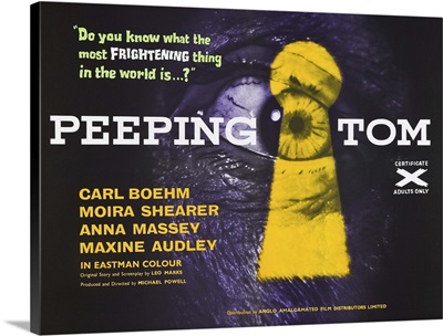 Peeping Tom - Vintage Movie Poster
