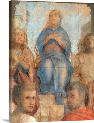 Pentecost, painting by Bramantino, 1525