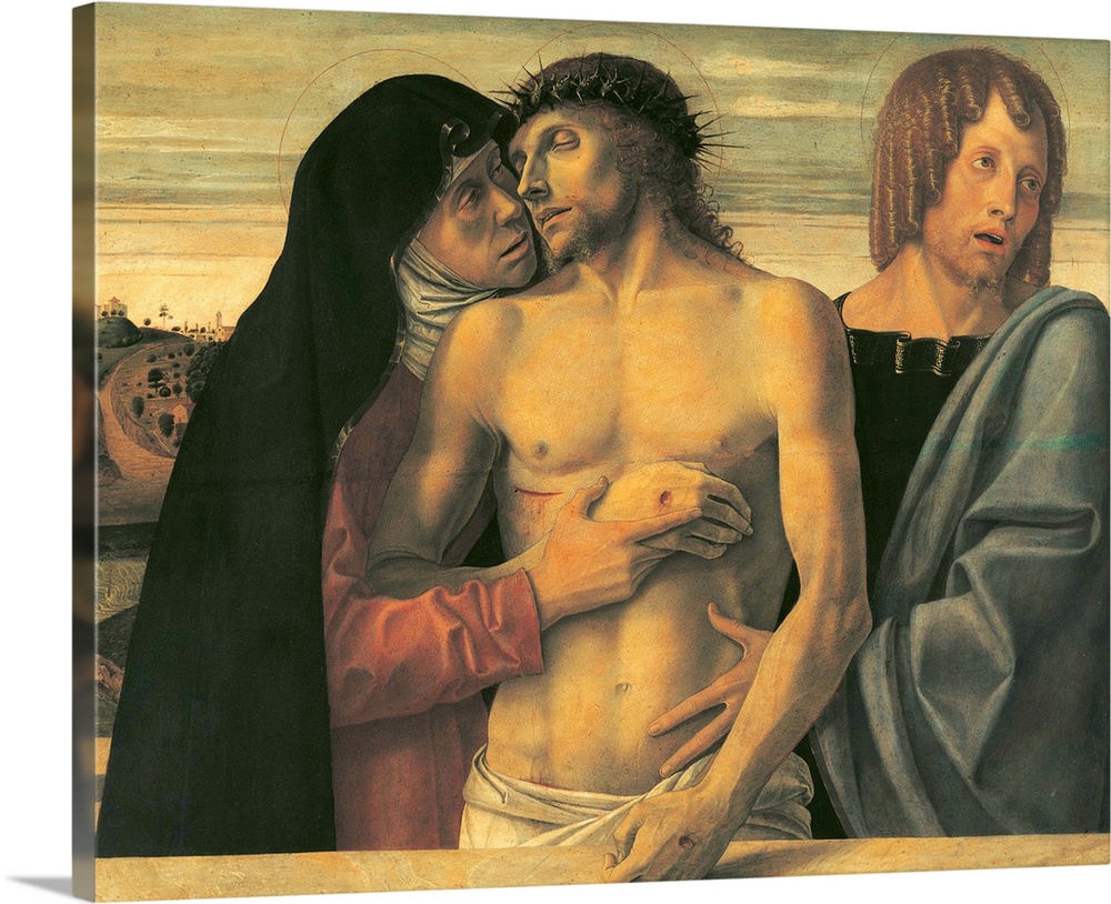 Pieta By Giovanni Bellini C 1465 Brera Art Gallery Milan Italy Wall Art Canvas Prints Framed Prints Wall Peels Great Big Canvas