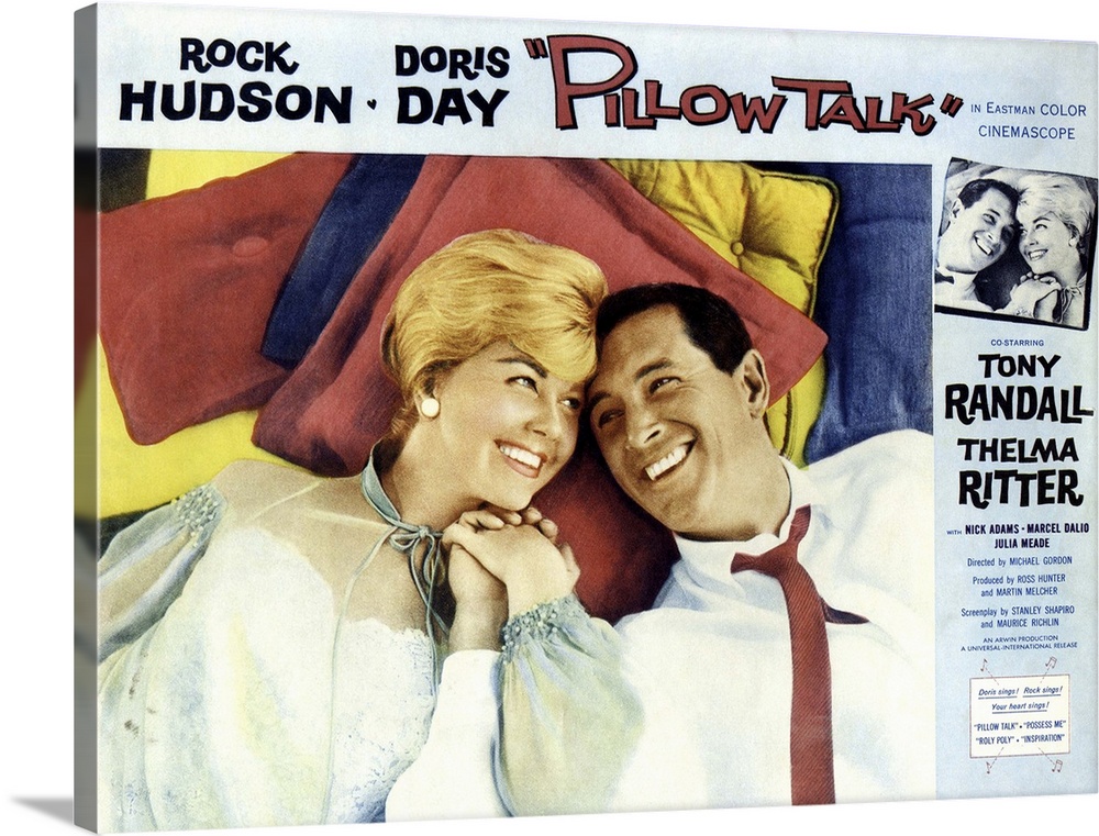 Pillow Talk, Holding Hands From Left: Doris Day, Rock Hudson, Right Holding Hands From Left: Rock Hudson, Doris Day, 1959.