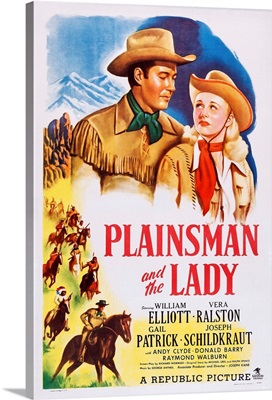 Plainsman And The Lady, Bill Elliott, Vera Ralston, 1946