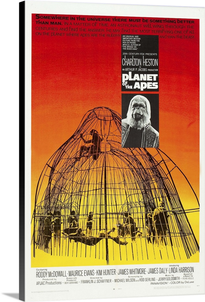 Planet Of The Apes, Maurice Evans, 1968.